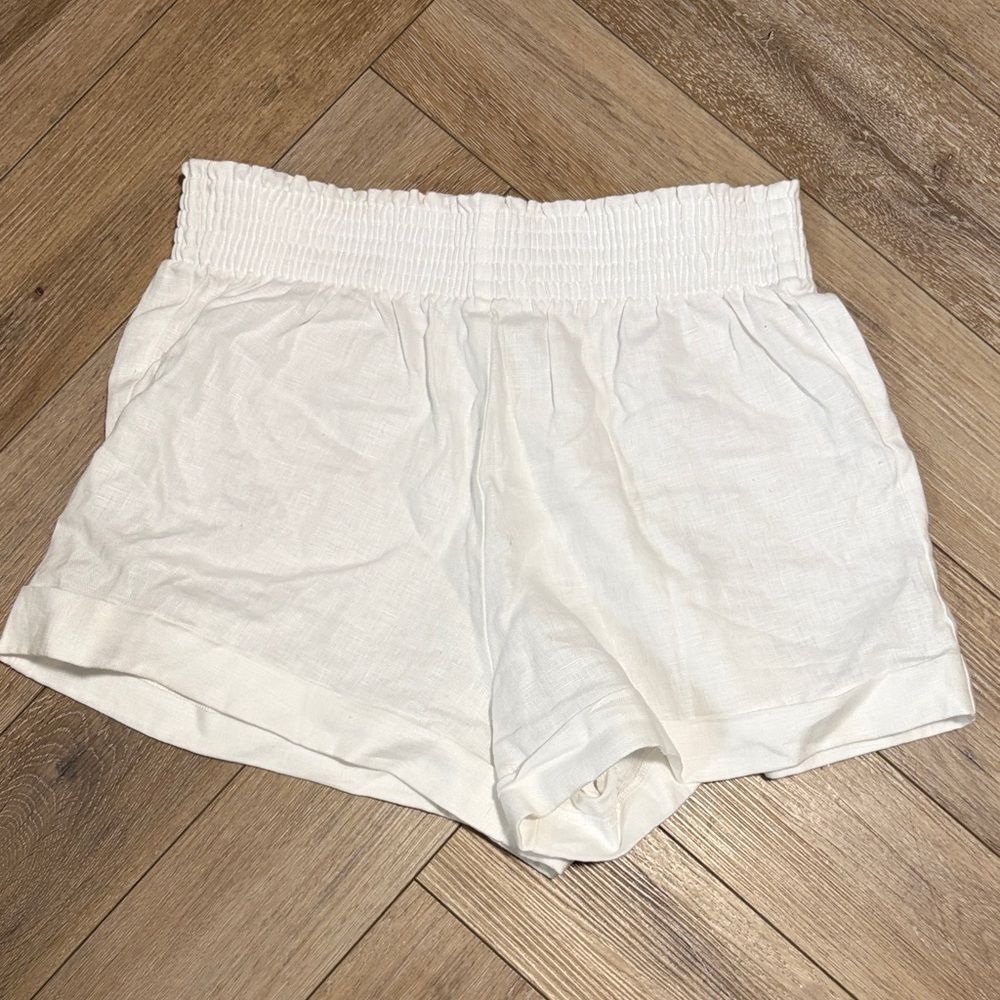 Reformation Linen Shorts